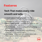 TAV Mid-Drive Conversion Kit with LED Display – 36V 250W