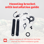 TAV Mid-Drive Conversion Kit with LED Display – 36V 250W